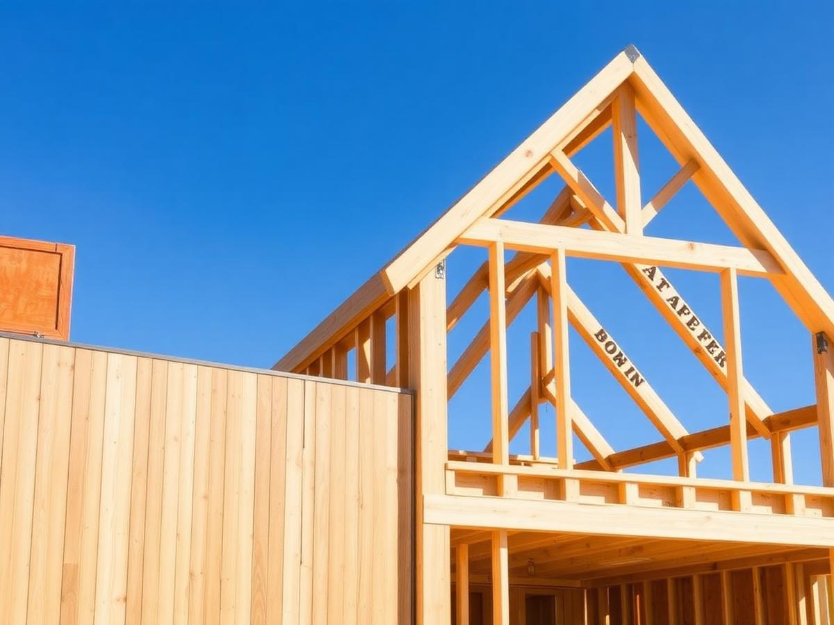 Timber framing to lock-up — Warnervale