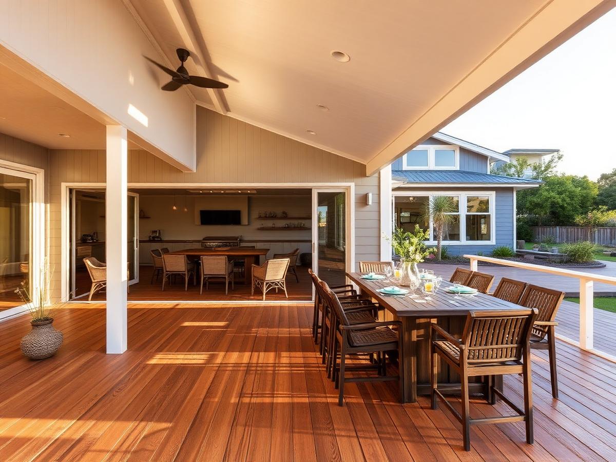 Alfresco & cladding — Lake Macquarie